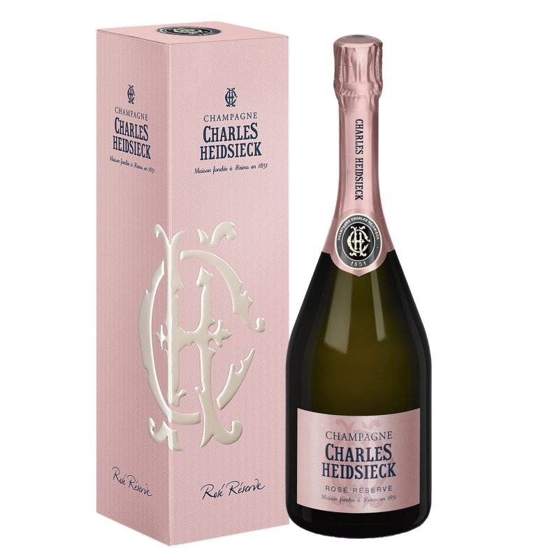 CHARLES HEIDSIECK Rosé Réserve 75cl - Case