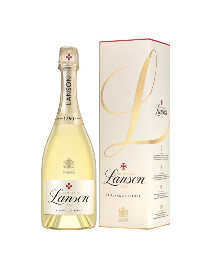 LANSON Blanc de Blancs 75cl - Case LANSON Blanc de Blancs 75cl - Case