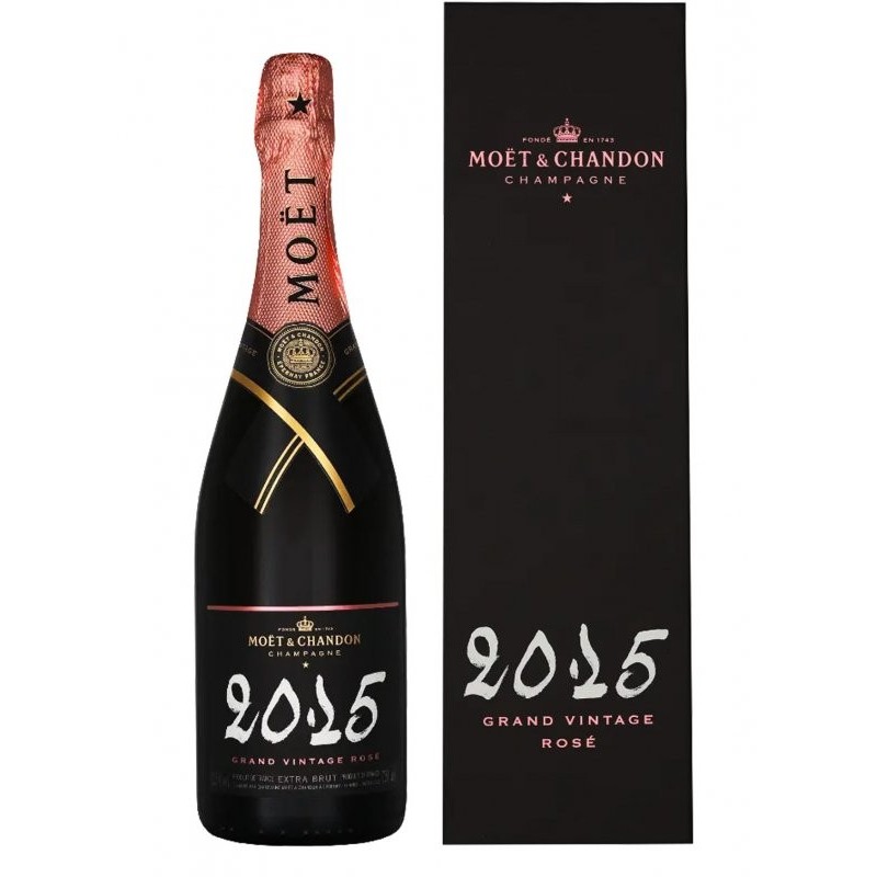 MOËT & CHANDON Grand Vintage Rosé 2015 - Case