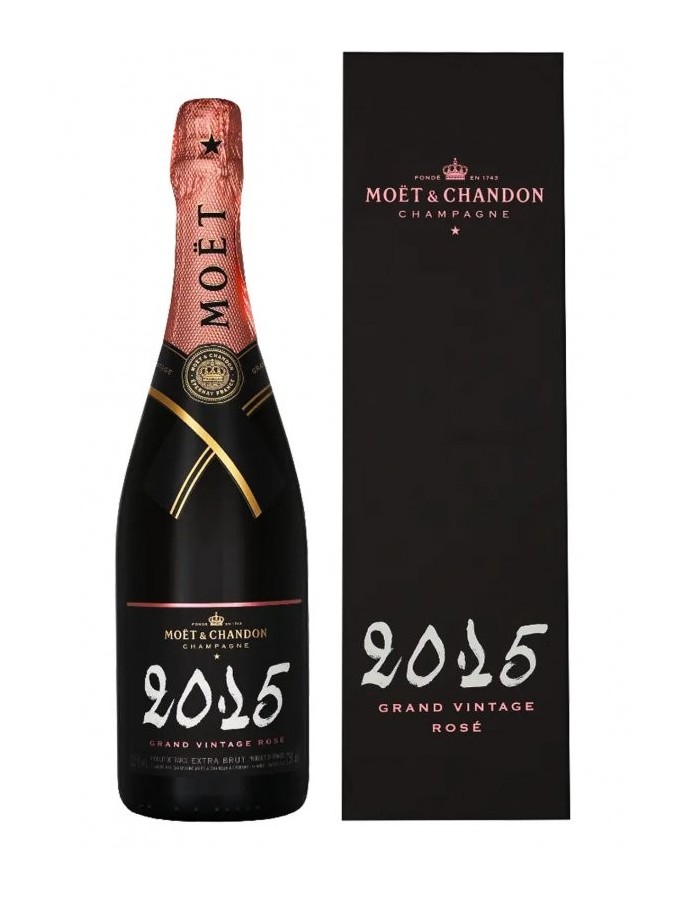 MOËT & CHANDON Grand Vintage Rosé 2015 - Case MOËT & CHANDON Grand Vintage Rosé 2015 - Case