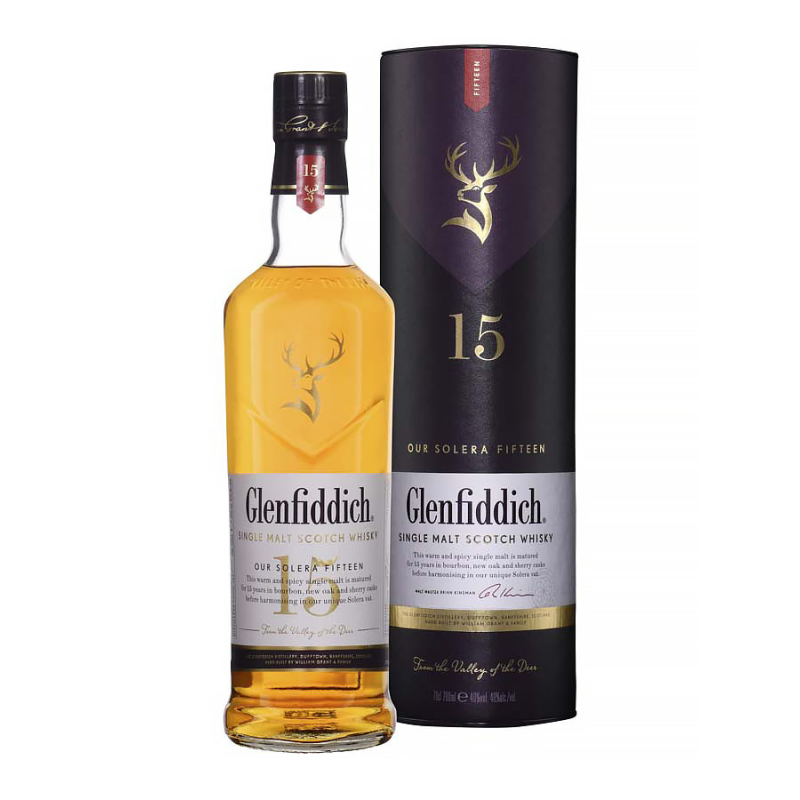 GLENFIDDICH 15 ans Solera 40%