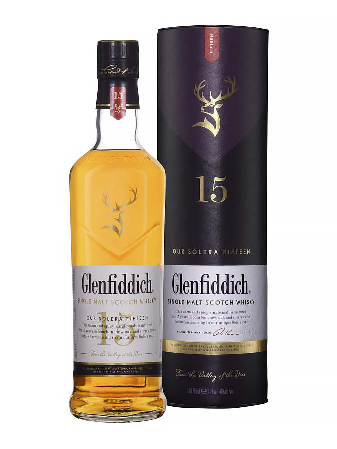 GLENFIDDICH 15 years Solera 40%