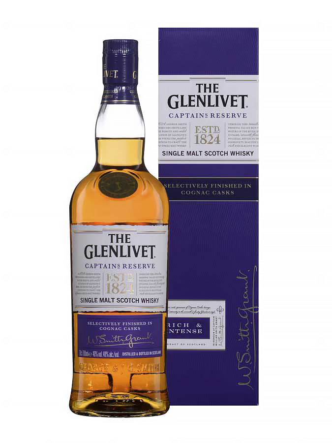 GLENLIVET (The) Captain's Reserve 40%