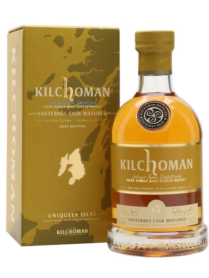 KILCHOMAN Sauternes Cask Matured 50% KILCHOMAN Sauternes Cask Matured 50%