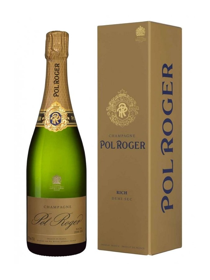 POL ROGER Rich Demi Sec 75cl - Case POL ROGER Rich Demi Sec 75cl - Case