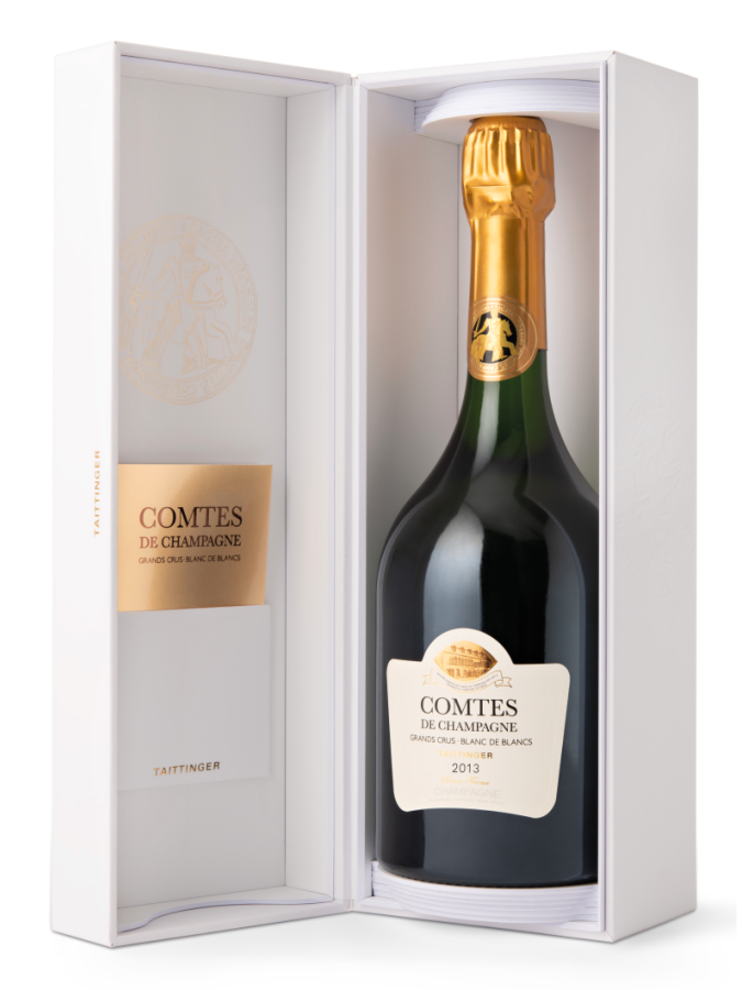 TAITTINGER Comtes de Champagne 2013 Blanc de Blancs - Box Set