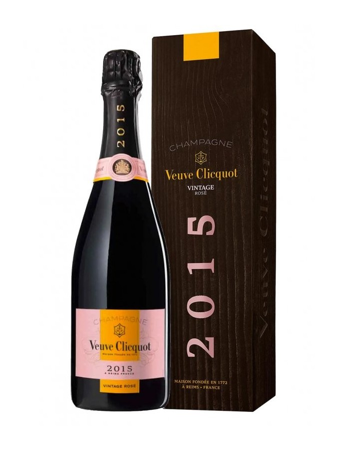 VEUVE CLICQUOT Vintage Rosé 2015 75cl - Box Set VEUVE CLICQUOT Vintage Rosé 2015 75cl - Box Set