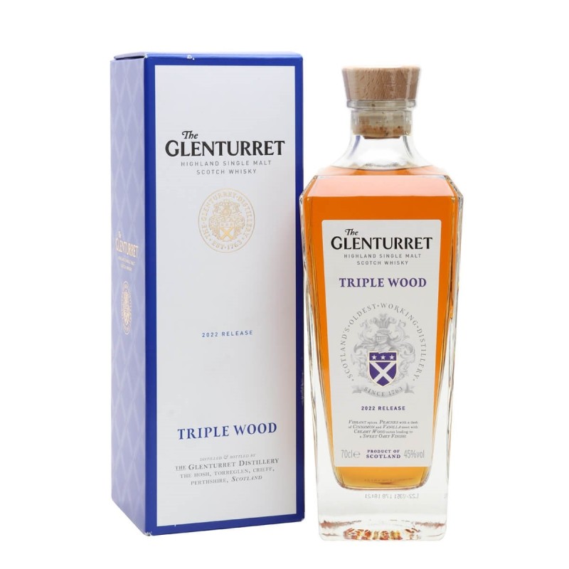 GLENTURRET Triple Wood 44% (Release 2024)