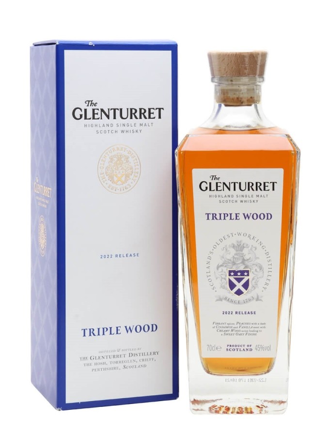 GLENTURRET Triple Wood 44% (Release 2024) GLENTURRET Triple Wood 44% (Release 2024)