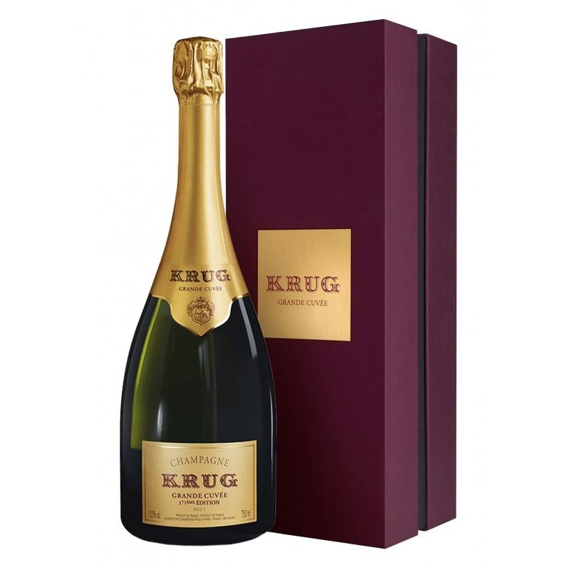 KRUG La Grande Cuvée (171st edition) 75cl - Box set
