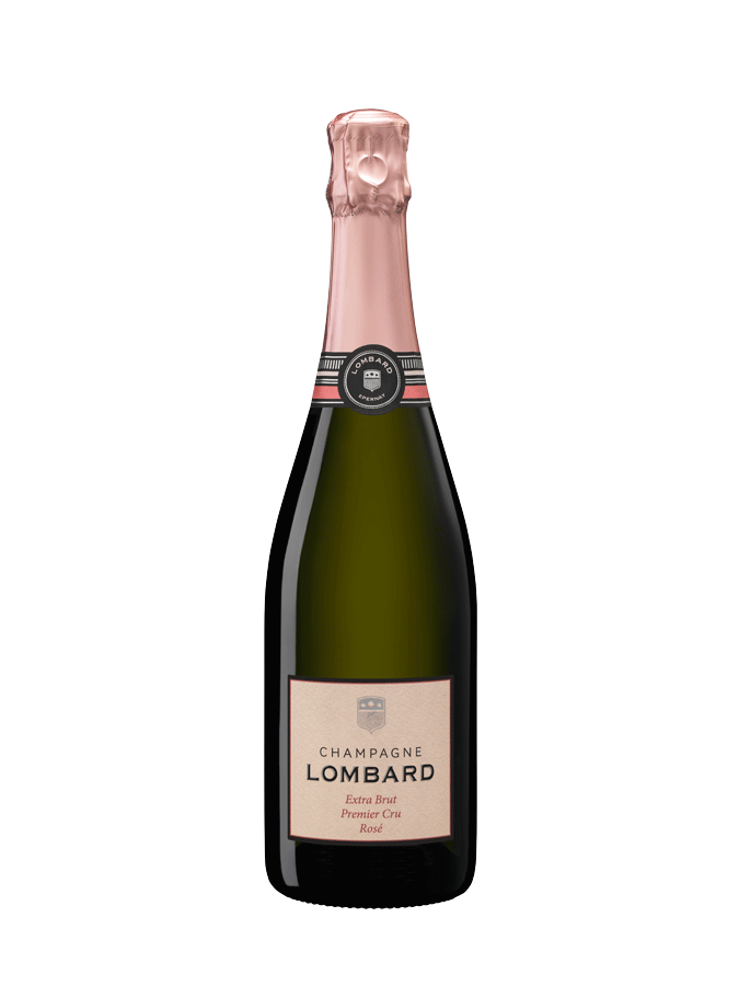 LOMBARD Extra Brut Premier Cru Rosé 75cl LOMBARD Extra Brut Premier Cru Rosé 75cl