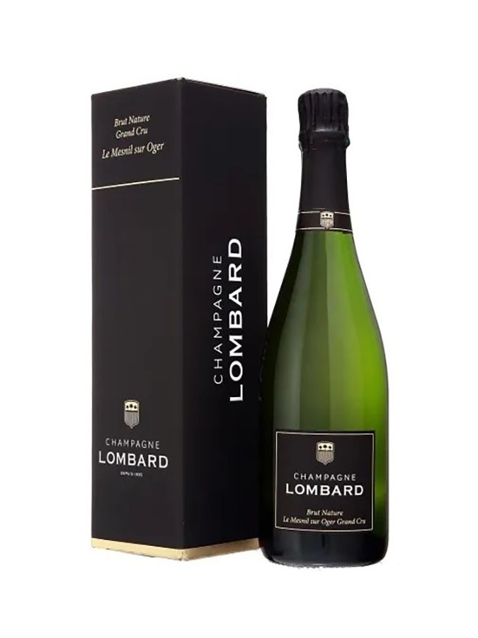 LOMBARD Blanc de Blancs Brut Nature Le Mesnil-sur-Oger Grand Cru 75cl - Case LOMBARD Blanc de Blancs Brut Nature Le Mesnil-sur-Oger Grand Cru 75cl - Case