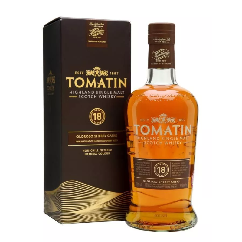 TOMATIN 18 ans Oloroso Sherry Cask 46%