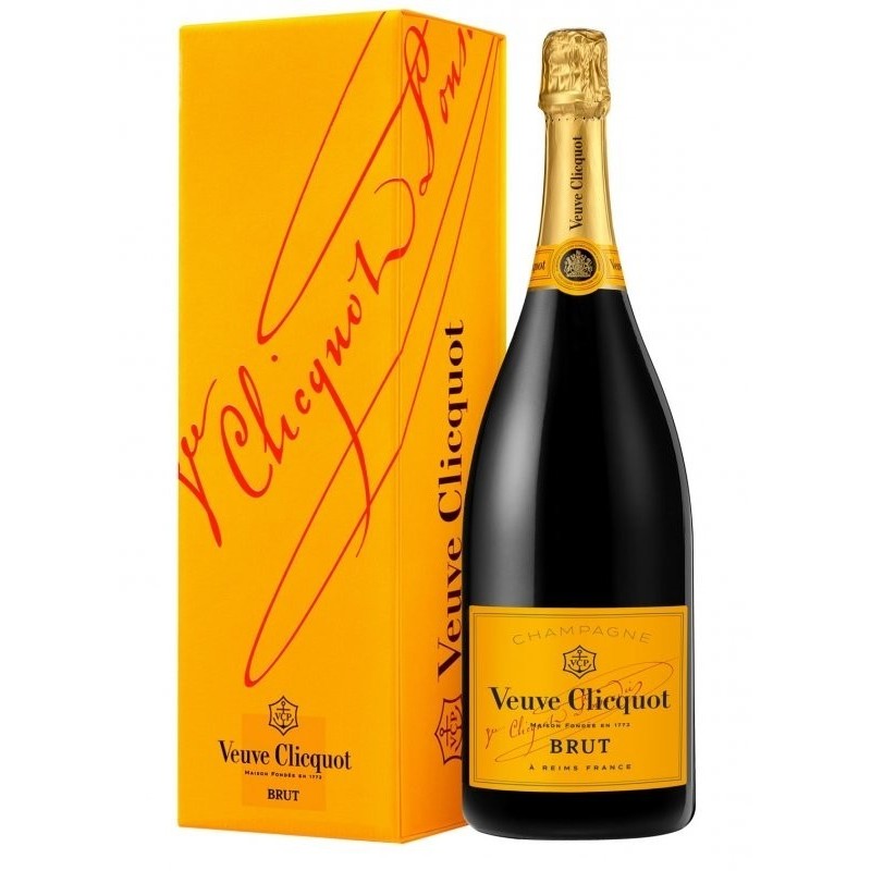 VEUVE CLICQUOT Yellow Card 150cl - Magnum Case