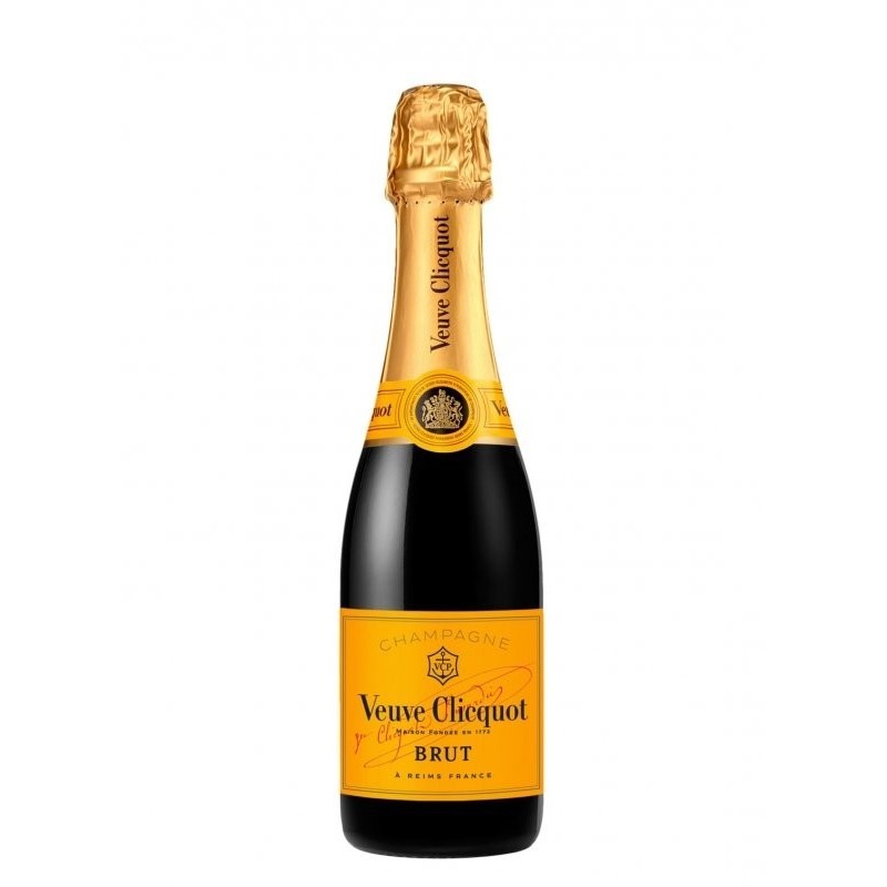 VEUVE CLICQUOT Yellow Card 37.5cl - Half Bottle