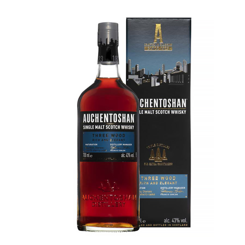 AUCHENTOSHAN Three Wood 43%