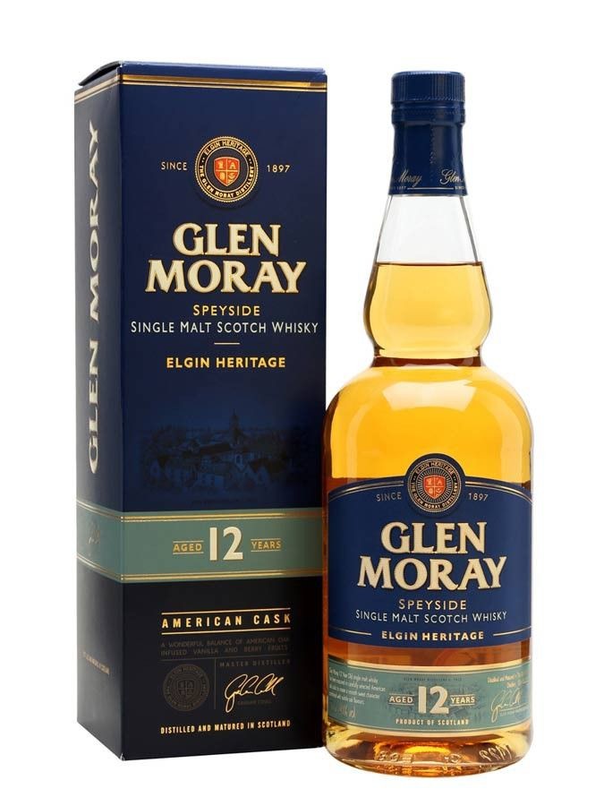 GLEN MORAY 12 ans 40% GLEN MORAY 12 ans 40%
