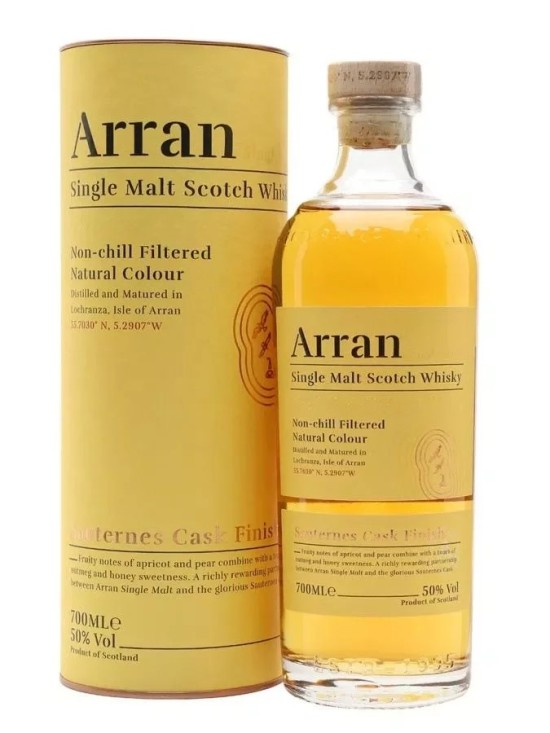 ARRAN The Sauternes Cask Finish 50%