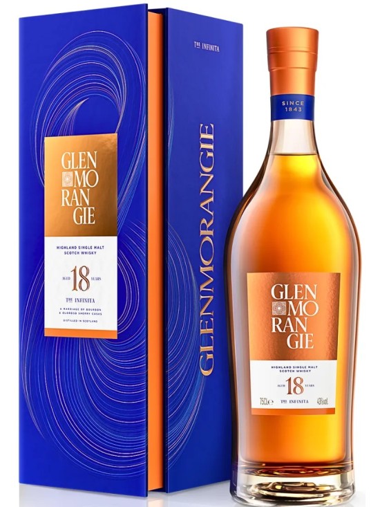 GLENMORANGIE 18 years old The Infinita 43% (in box) GLENMORANGIE 18 years old The Infinita 43% (in box)