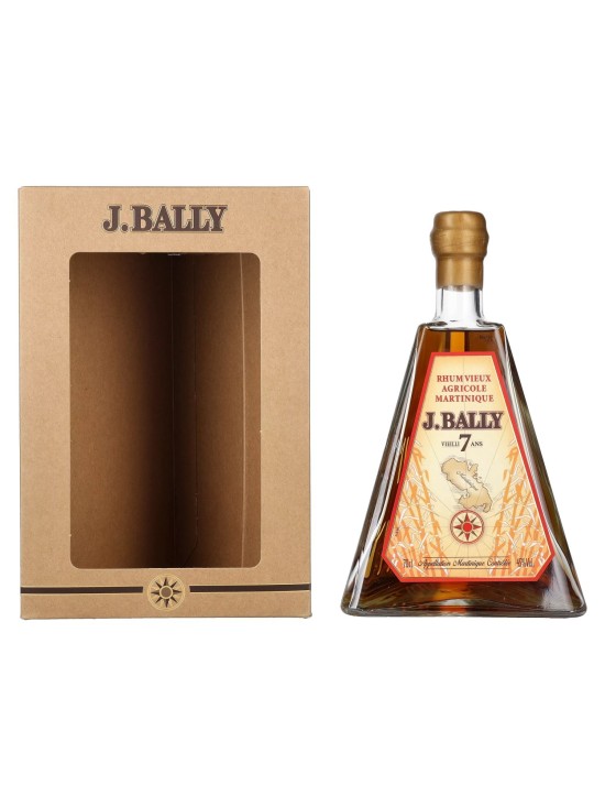 BALLY 7 years Pyramid Bottle 45% (with case) BALLY 7 years Pyramid Bottle 45% (with case)