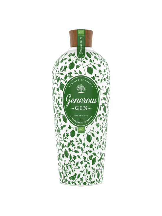 GENEROUS Gin Organic Bio 44% GENEROUS Gin Organic Bio 44%
