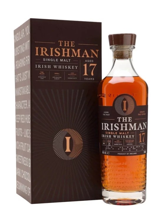 THE IRISHMAN 17 Ans Single Malt 54%