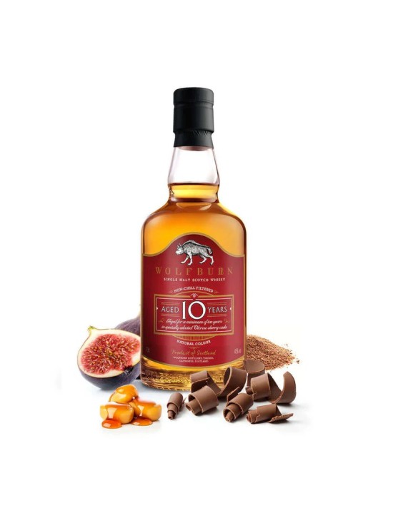 WOLFBURN 10 Ans Single Malt 46%
