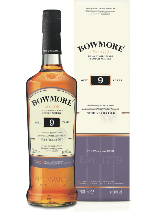 Bowmore 9 Year Old 40% Bowmore 9 Year Old 40%