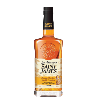 ST JAMES Flambé Banana & Bourbon Vanilla Arranged Rum 35%
