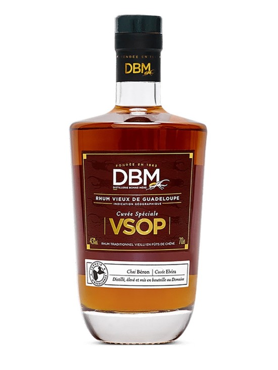 DBM Rhum Vieux VSOP 43% - Distillerie Bonne-Mère