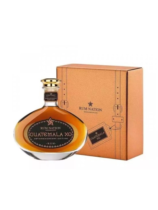 RUM NATION Guatemala XO 20th Anniversary Decanter 40% RUM NATION Guatemala XO 20th Anniversary Decanter 40%