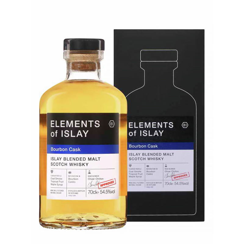ELEMENTS OF ISLAY Bourbon Cask 54,5%