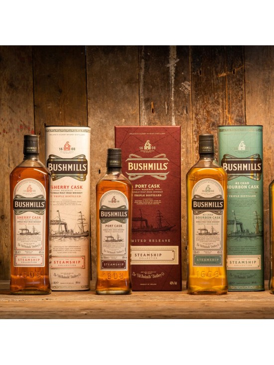BUSHMILLS Bourbon Cask Steamship 40% 100 cl BUSHMILLS Bourbon Cask Steamship 40% 100 cl