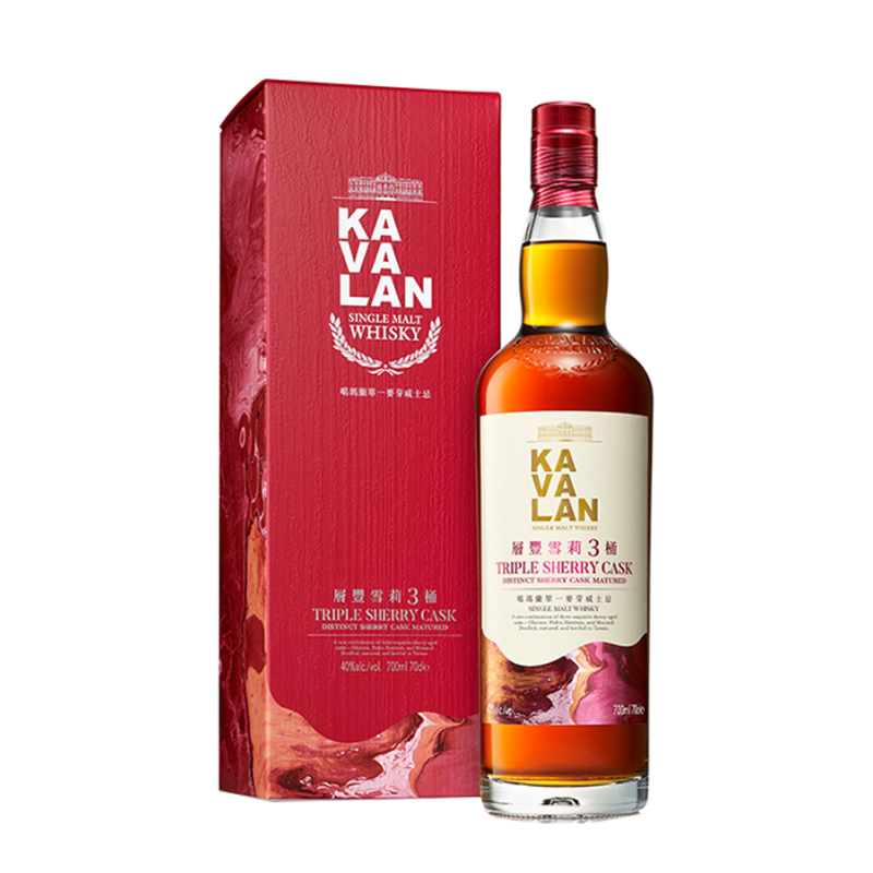 KAVALAN Triple Sherry Cask Single Malt Whisky 40%