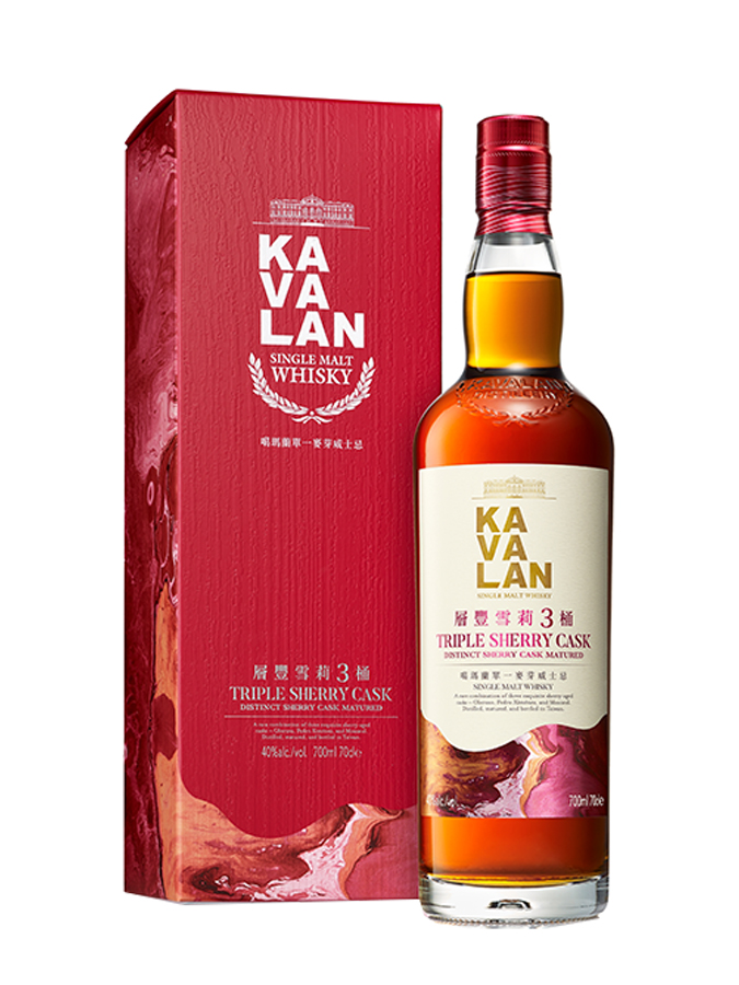 KAVALAN Triple Sherry Cask Single Malt Whisky 40% KAVALAN Triple Sherry Cask Single Malt Whisky 40%
