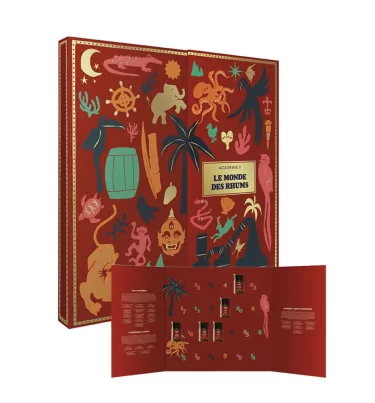 CALENDRIER DE L'AVENT Le Monde des Rhums Coffret 25 x 2cl 2025