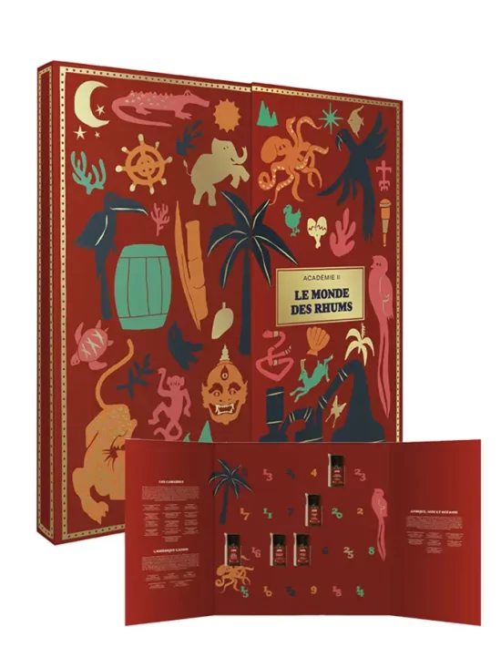 CALENDRIER DE L'AVENT Le Monde des Rhums Coffret 25 x 2cl 2025