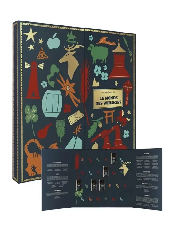 CALENDRIER DE L'AVENT Le Monde des Whiskies Coffret 25 x 2cl 2025 CALENDRIER DE L'AVENT Le Monde des Whiskies Coffret 25 x 2cl 2025