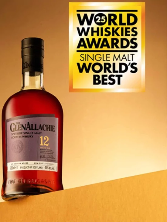 GLENALLACHIE 12 Ans 46% (Meilleur Single Malt Scotch Whisky 2025 du Monde)