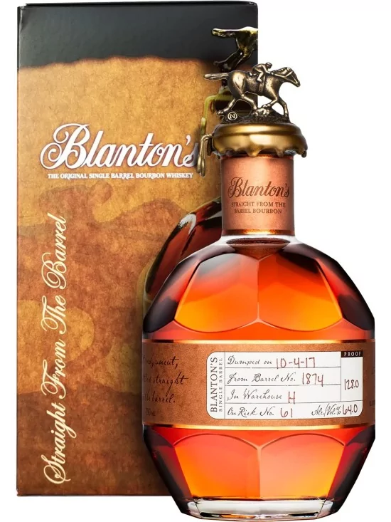 BLANTON'S Straight from the Barrel 64.40% BLANTON'S Straight from the Barrel 64.40%