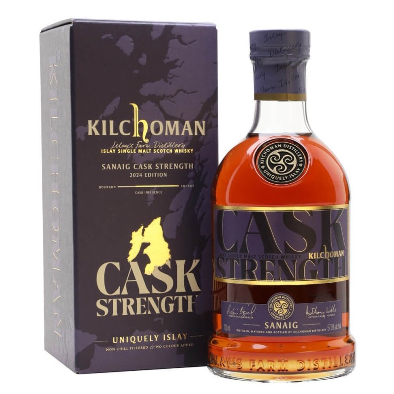 KILCHOMAN Sanaig Cask Strength 57.80%