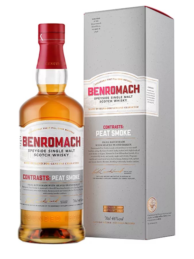 BENROMACH Peat Smoke Bourbon 46% BENROMACH Peat Smoke Bourbon 46%