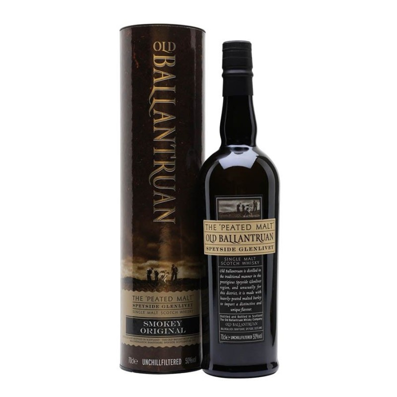 OLD BALLANTRUAN Peated 50%