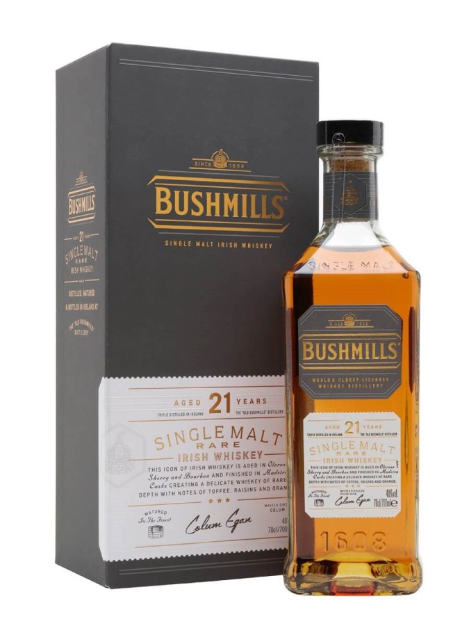 BUSHMILLS 21 ans 40% BUSHMILLS 21 ans 40%