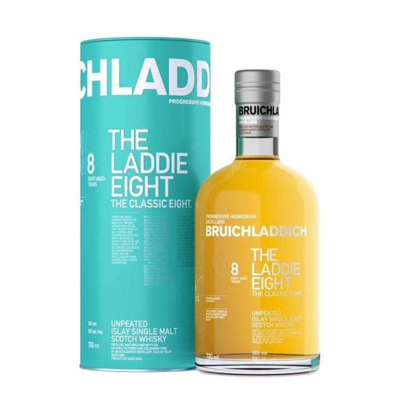 BRUICHLADDICH 8 ans The Laddie Eight 50%