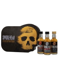 Coffret SMOKEHEAD Tête de mort 3*5cl 49%