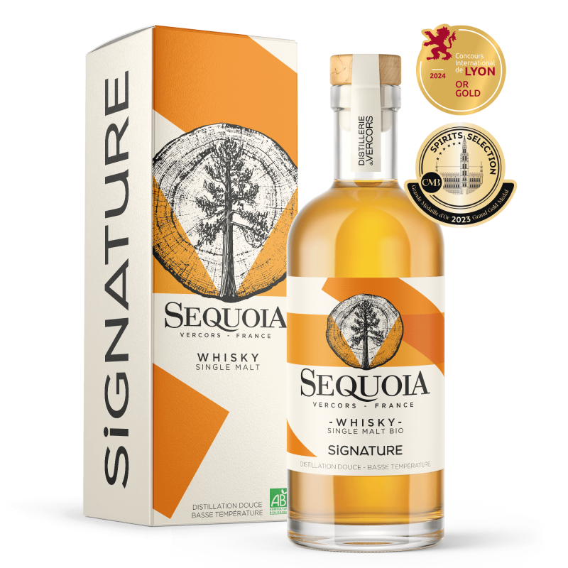SEQUOIA Single Malt Signature 43% (With case)