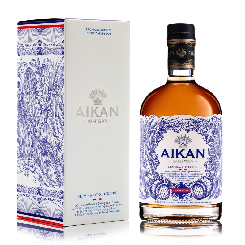 AIKAN Whisky French Malt Peated 48.3%