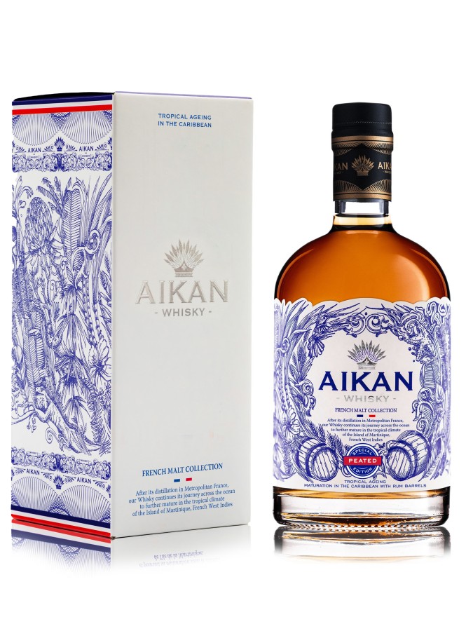 AIKAN Whisky French Malt Peated 48.3% AIKAN Whisky French Malt Peated 48.3%