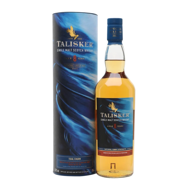TALISKER 8 ans Tidal Churn Special Diageo Release 2024 58.7%